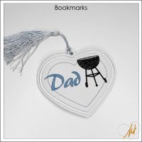 ilove bbQ – Dad Bookmark